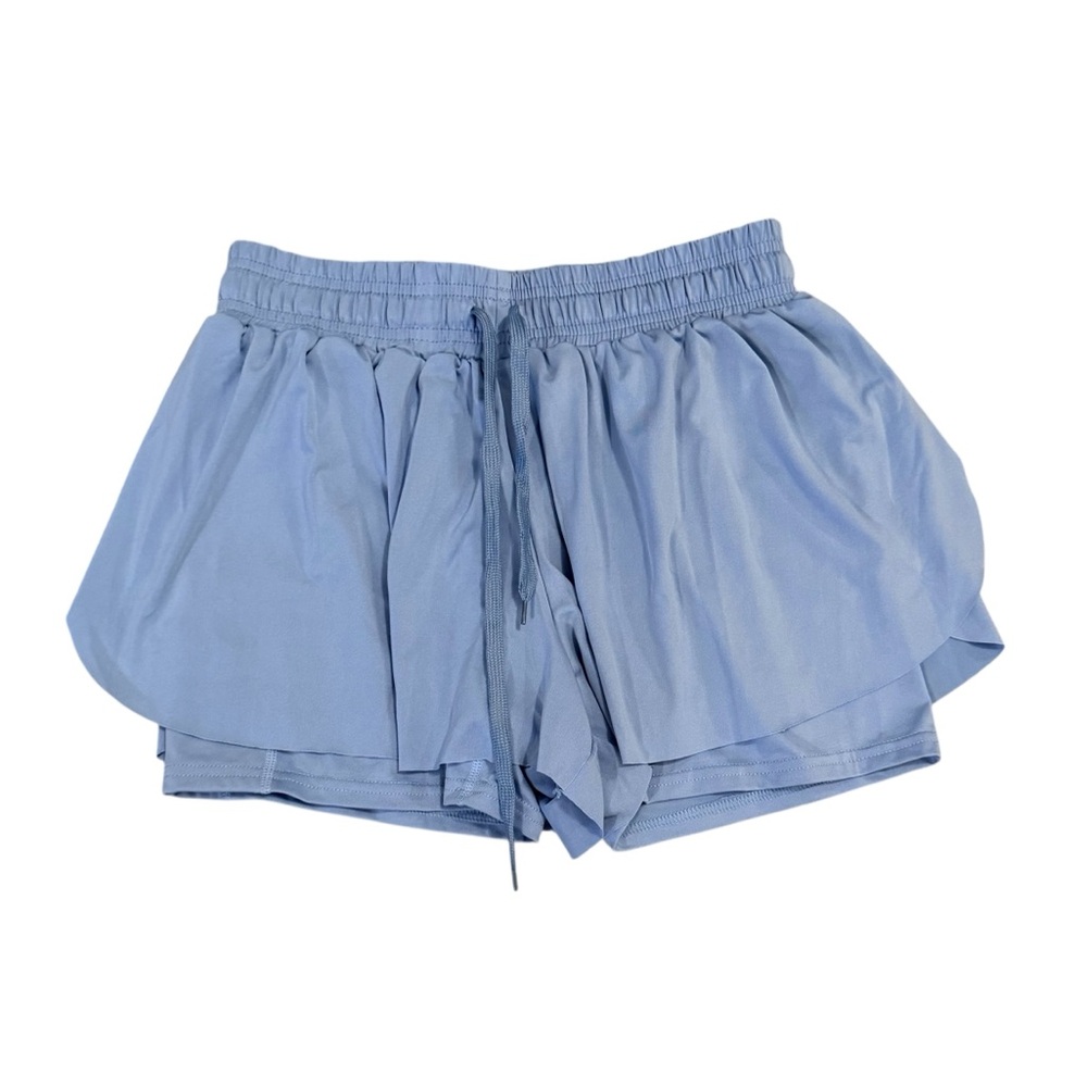 RealEssentials periwinkle light Blue Women's Skorts size S